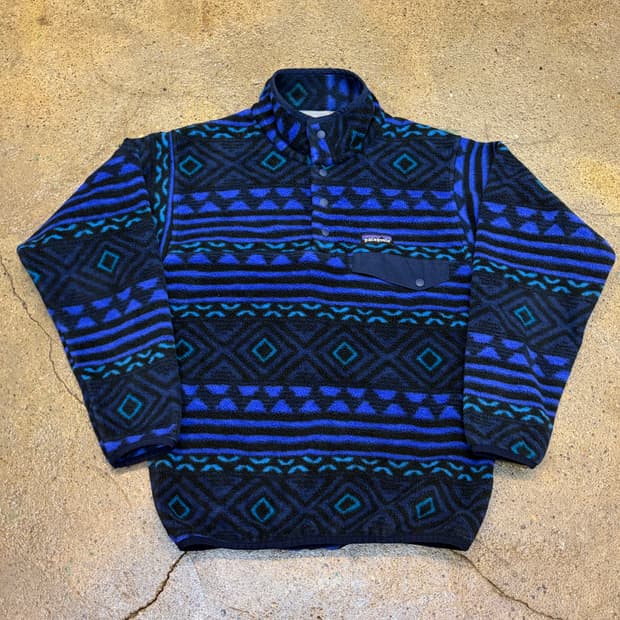 00s USA 빈티지 파타고니아 신칠라 플리스 후리스