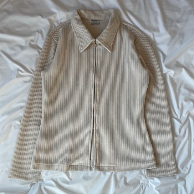 코듀로이 집업 자켓