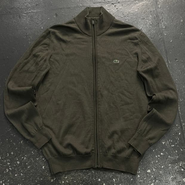 95 라코스테 니트집업 