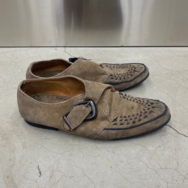 넘버나인 04AW 몽크 스트랩 슈즈