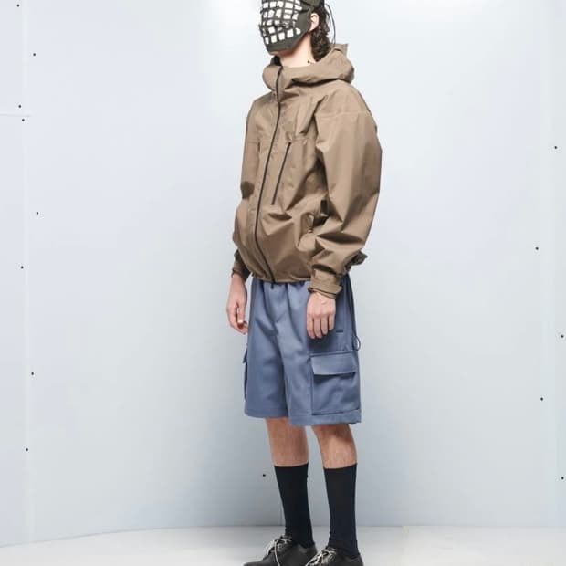 GR10K KLOPMAN UTILITY SHORT DUSTY BLUE L