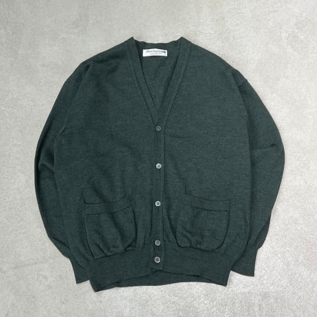 버버리 베이직 울 가디건 s10010