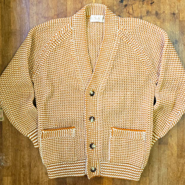 헤비 울 가디건 JAPAN 