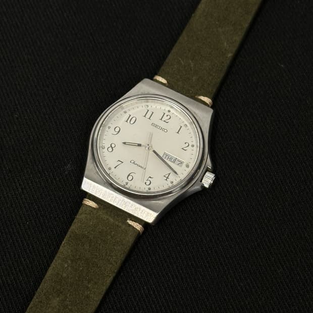 Seiko Vintage 세이코 크로노스 데이데이트 시계