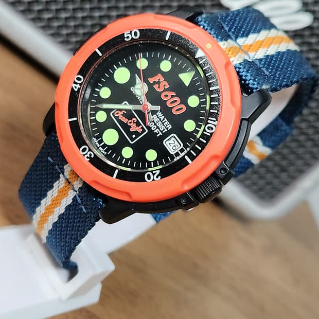 #FREESTYLE FS600 다이버 쿼츠 남성용 빈티지시계 급처