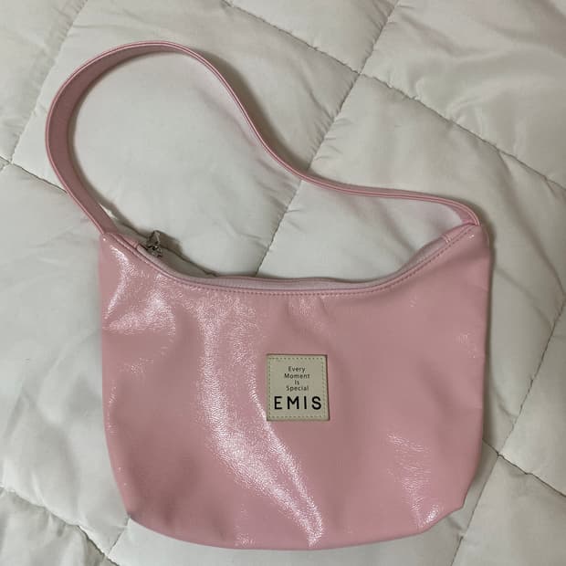 이미스 에나벨 호보백 라이트핑크