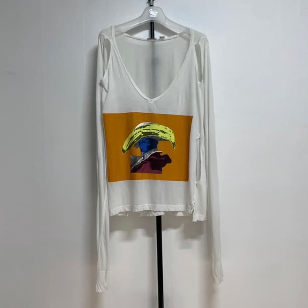 존갈리아노 09ss 런웨이 나폴레옹 셔츠