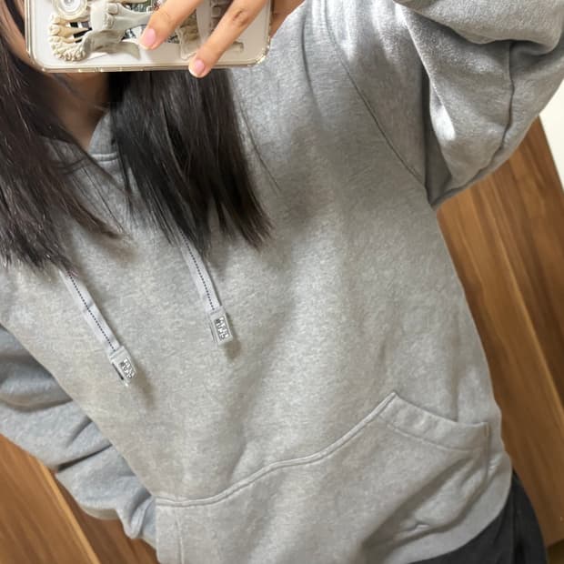 프로클럽 기모 후드티