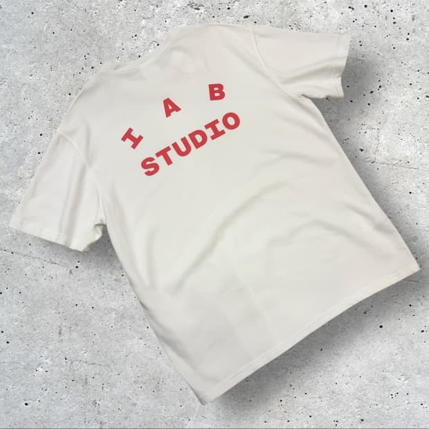 [XL] 아이앱 스튜디오 반팔 티셔츠 화이트 D278
