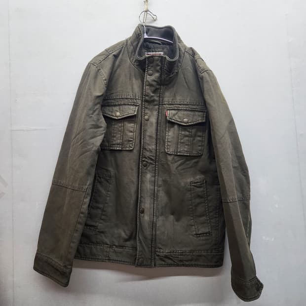 리바이스 멀티포켓 퀄팅 야상 자켓 S(M)