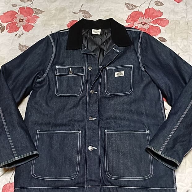 디키즈 데님초어자켓 100 가슴58 기장77