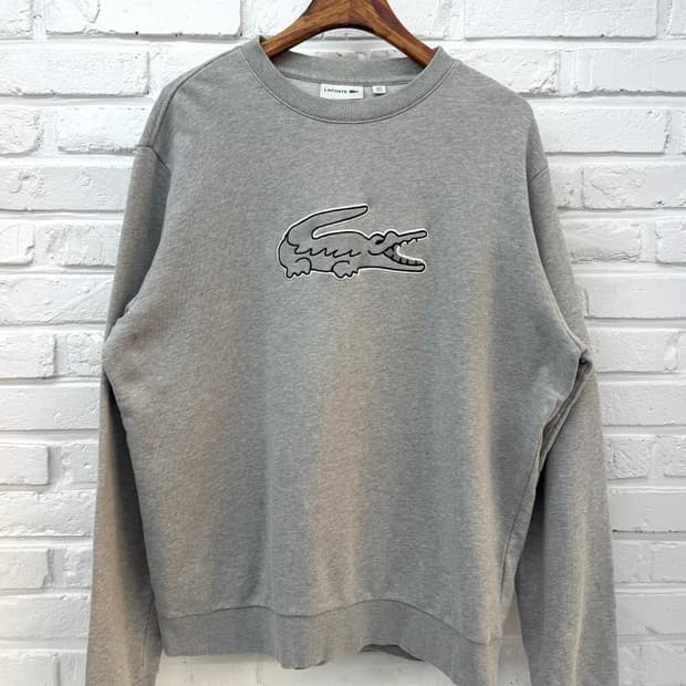 라코스테 그레이 맨투맨