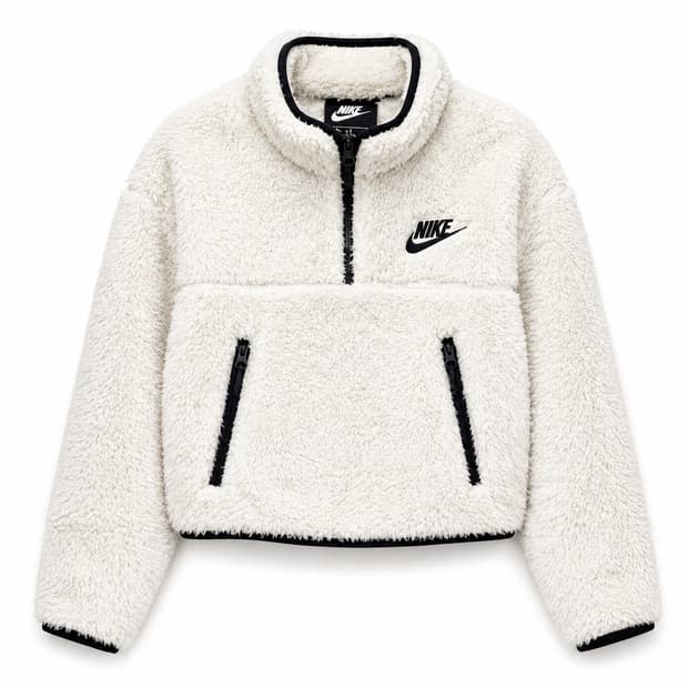 나이키 크롭 후리스 M