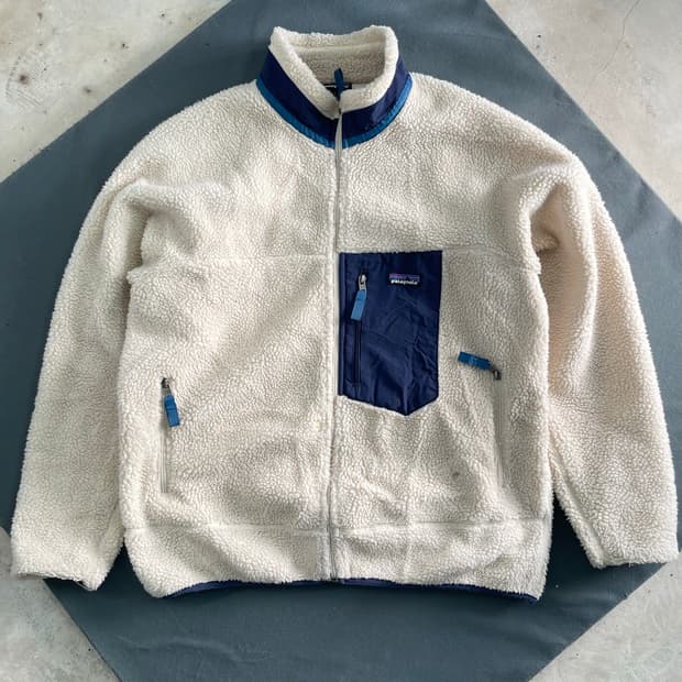 파타고니아 레트로 파일 자켓 아이보리 L (100-105)
