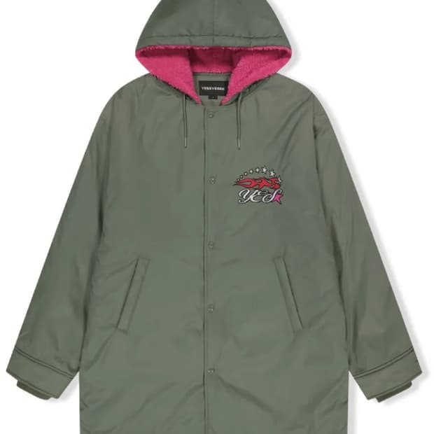 구해요) 예스아이씨 Hairy Lining Long Parka 