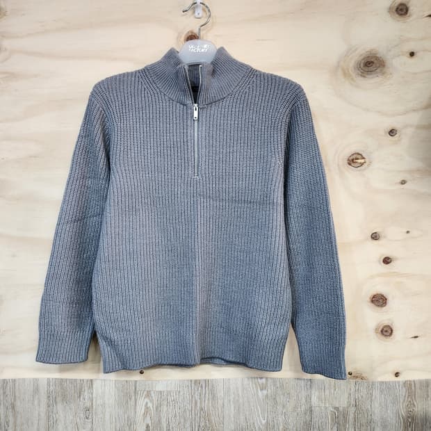 1040) 탑텐 하프집업 니트