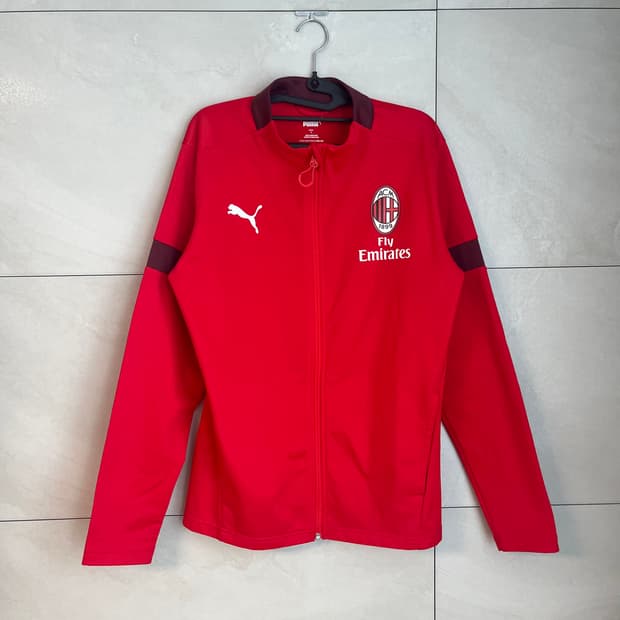 푸마 AC밀란 챔피언스 리그 트랙탑 자켓 져지 레드 (L)