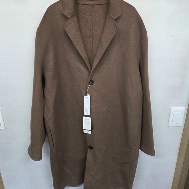 라퍼지스토어 울 리치 블렌드 핸드메이드 코트 xl