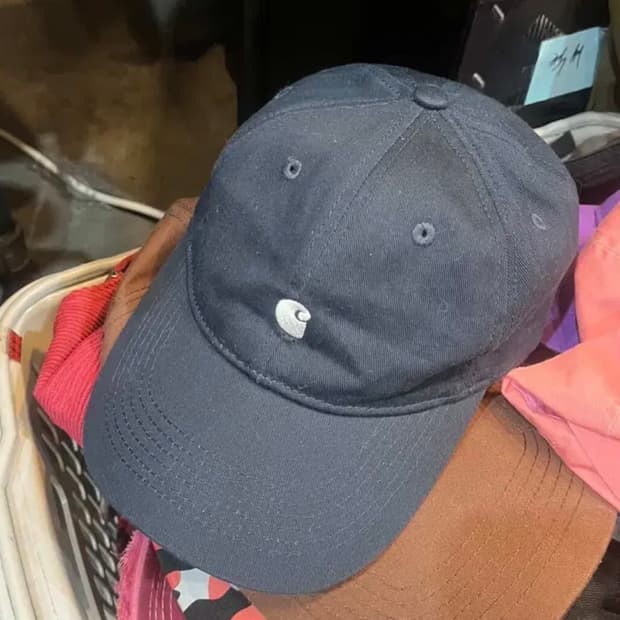 칼하트 네이비 볼캡 모자