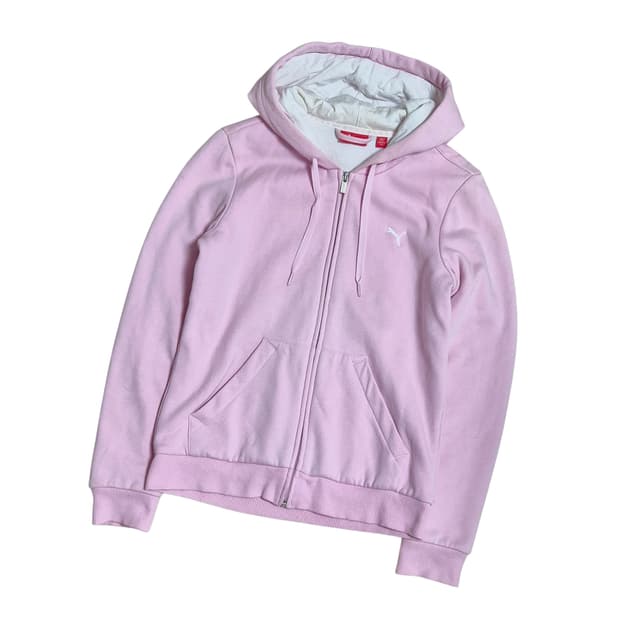 푸마 누빔 후드집업