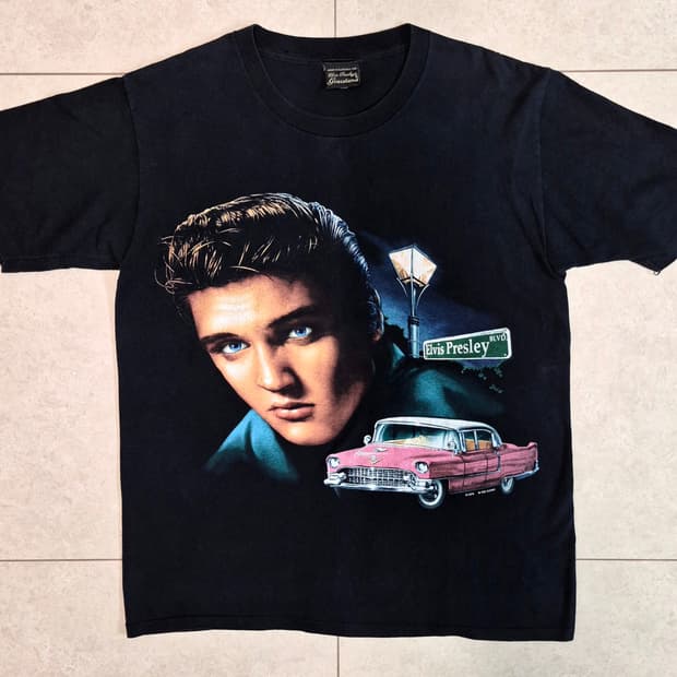 99s
ELVIS PRESLEY VINTAGE T-SHIRT
[M]