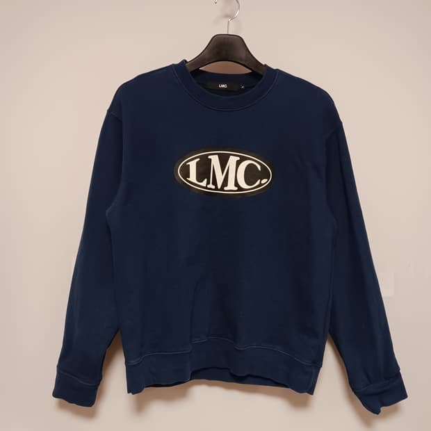 LMC 오발 스웨트셔츠 네이비