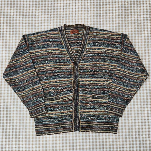 미쏘니 니트 가디건 남자100