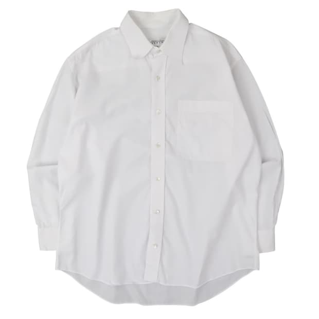 지방시 무슈 화이트 시그니처 로고 셔츠