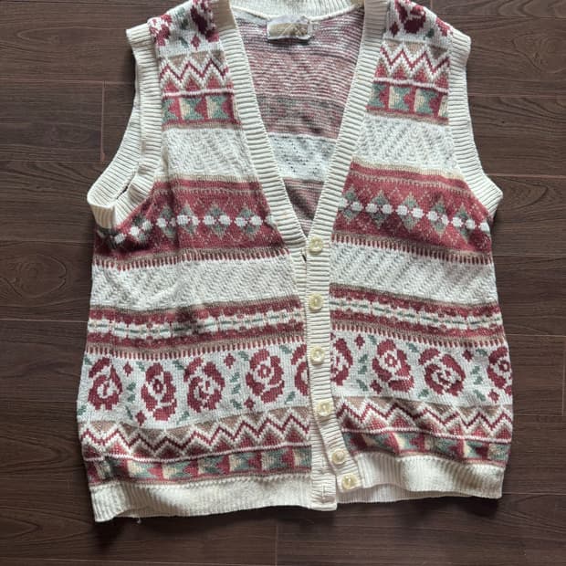 모리걸st 니트조끼