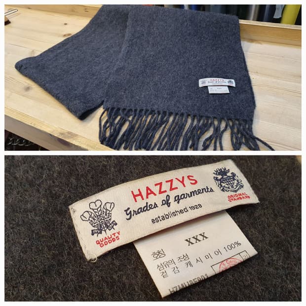 헤지스 캐시미어 머플러 