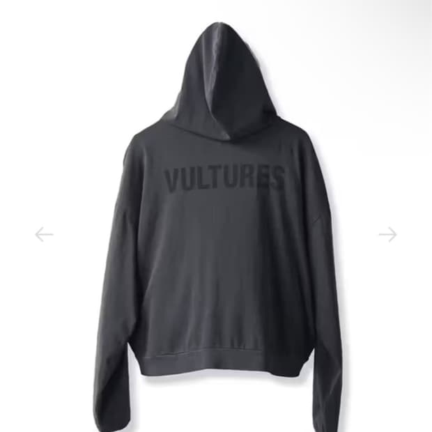칸예 고양 벌쳐스 후드집업 XL