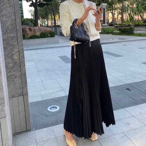 aumuu 오뮤 트위드 블루종 자켓