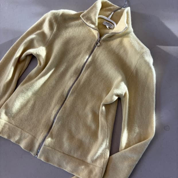 Akris Punto Knit Zip Up Sweater