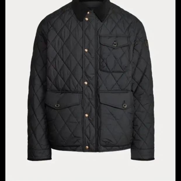 폴로 발수 퀼트 재킷