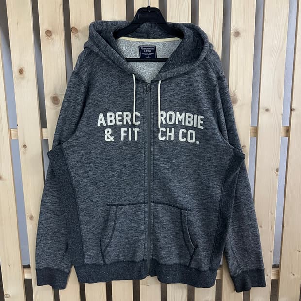 (L) 아베크롬비 그레이 후드집업