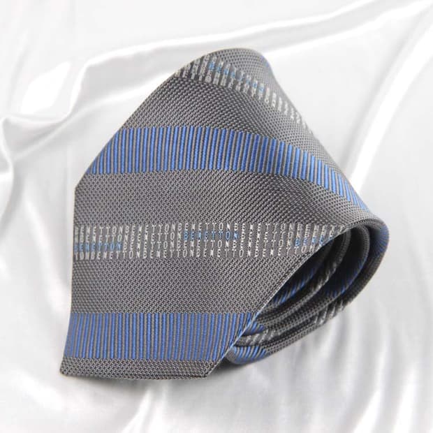 베네통 9.5cm A-등급 남자 명품 넥타이