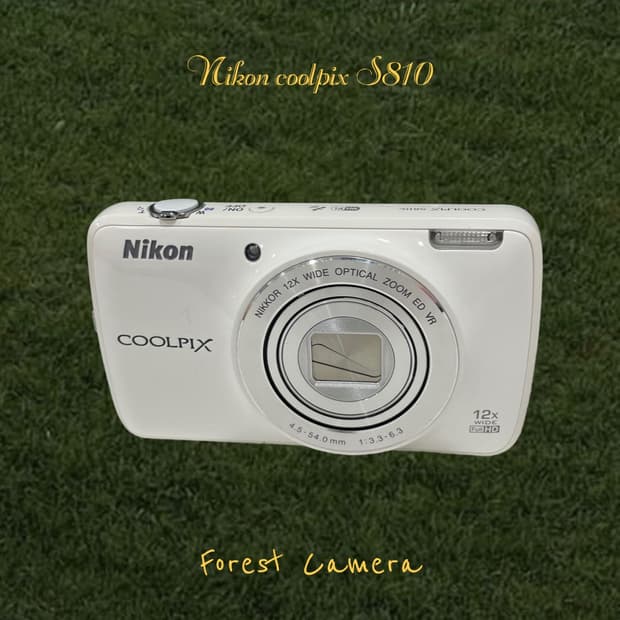 (소프트포커스) 니콘 쿨픽스 s810 디지털카메라 빈티지디카