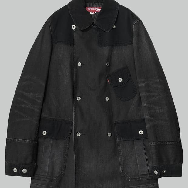 준야 와타나베 리바이스 데님 워크 코트