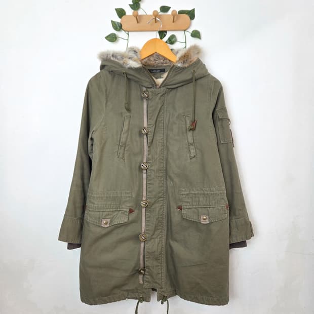 너드 뽀글이 내피 야상