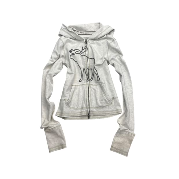Abercrombie hooded zip up