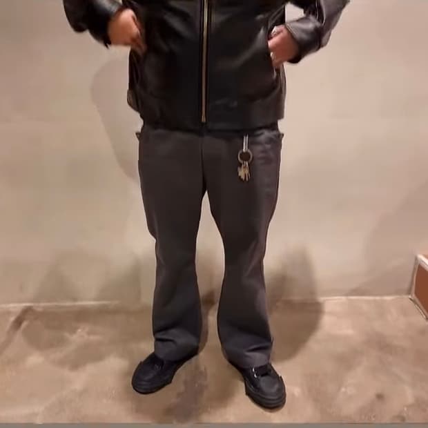 더긱스 플레어 치노 L사이즈