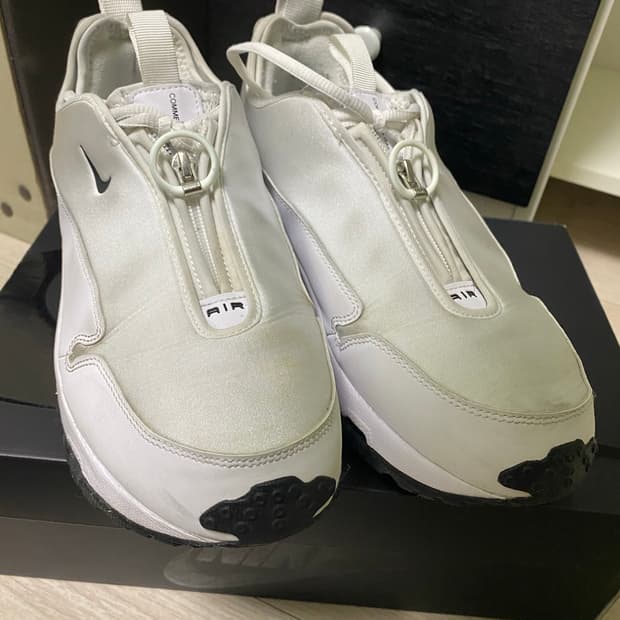 나이키 에어맥스 꼼데가르송 화이트 280 (265-270)