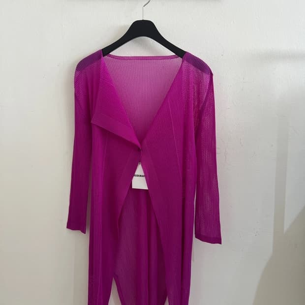 플리츠플리즈 코트