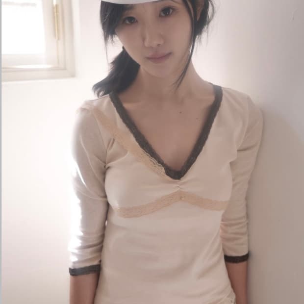 인앤양인하모니 레이스탑 핑크