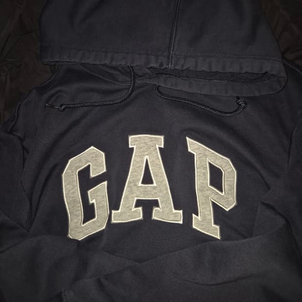 새상품 컨디션 ] GAP 네이비 그레이 후드티 L