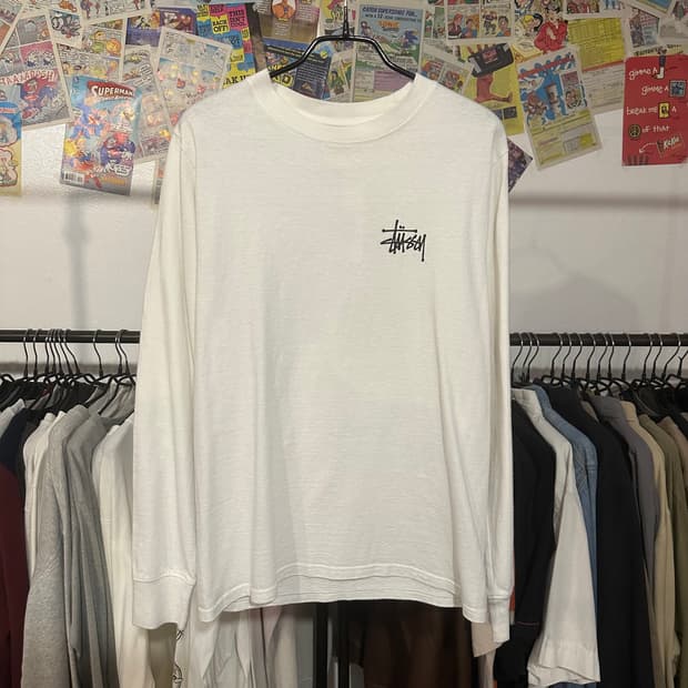 스투시 롱슬리브 XS