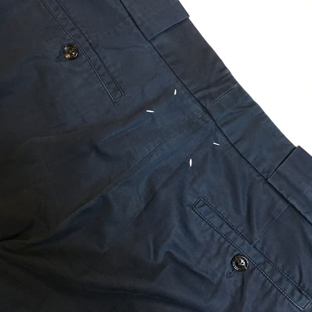 마르지엘라 치노 팬츠 네이비