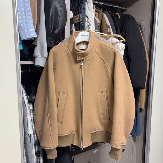 애프터프레이 리가즈 해링턴 베이지 L