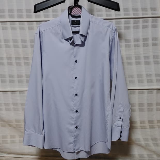 (LANVIN) 랑방 블루 셔츠 100 (슬림)