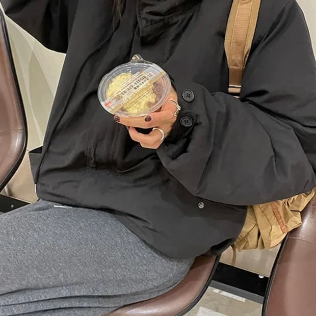 숏 야상 점퍼 블랙